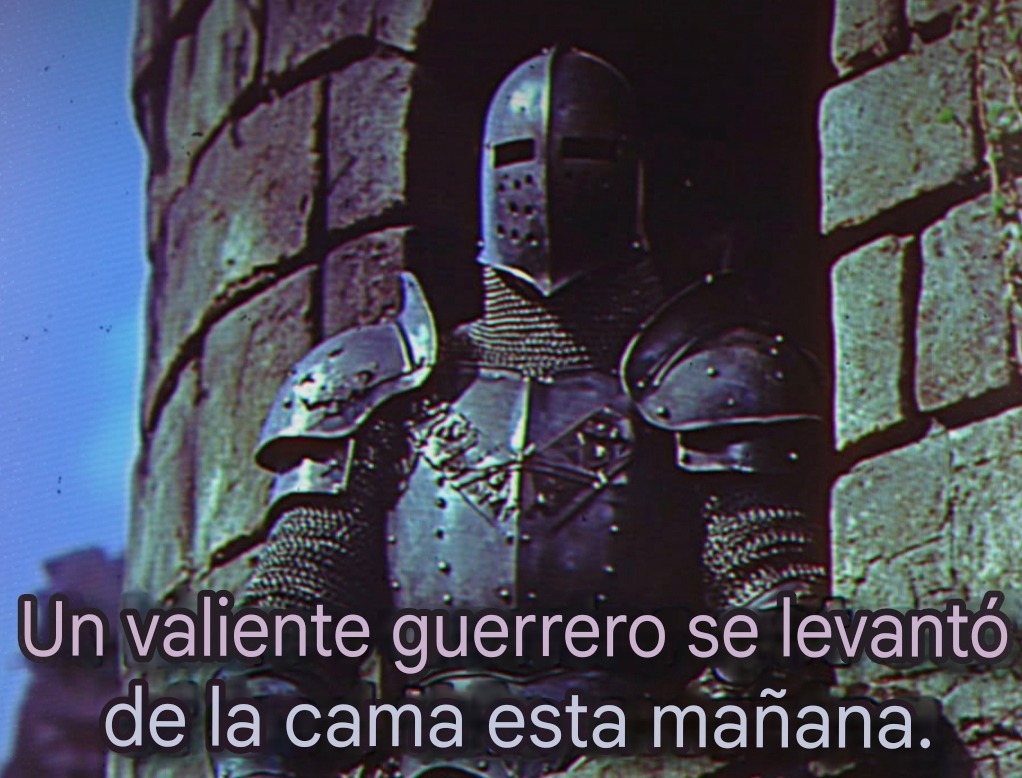 Un héroe se levantó de la cama hoy... apenas - meme