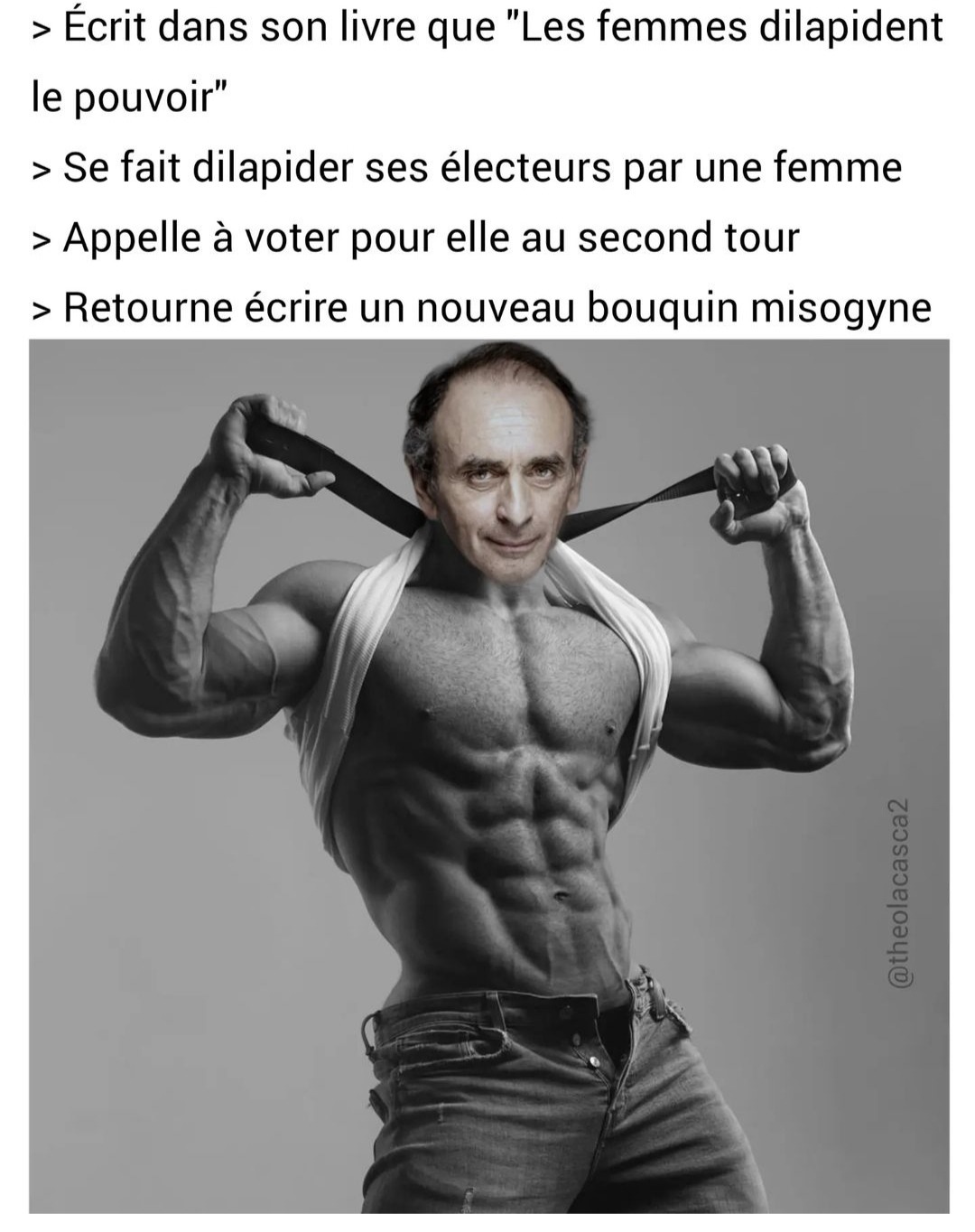 Chad Zemmour - meme