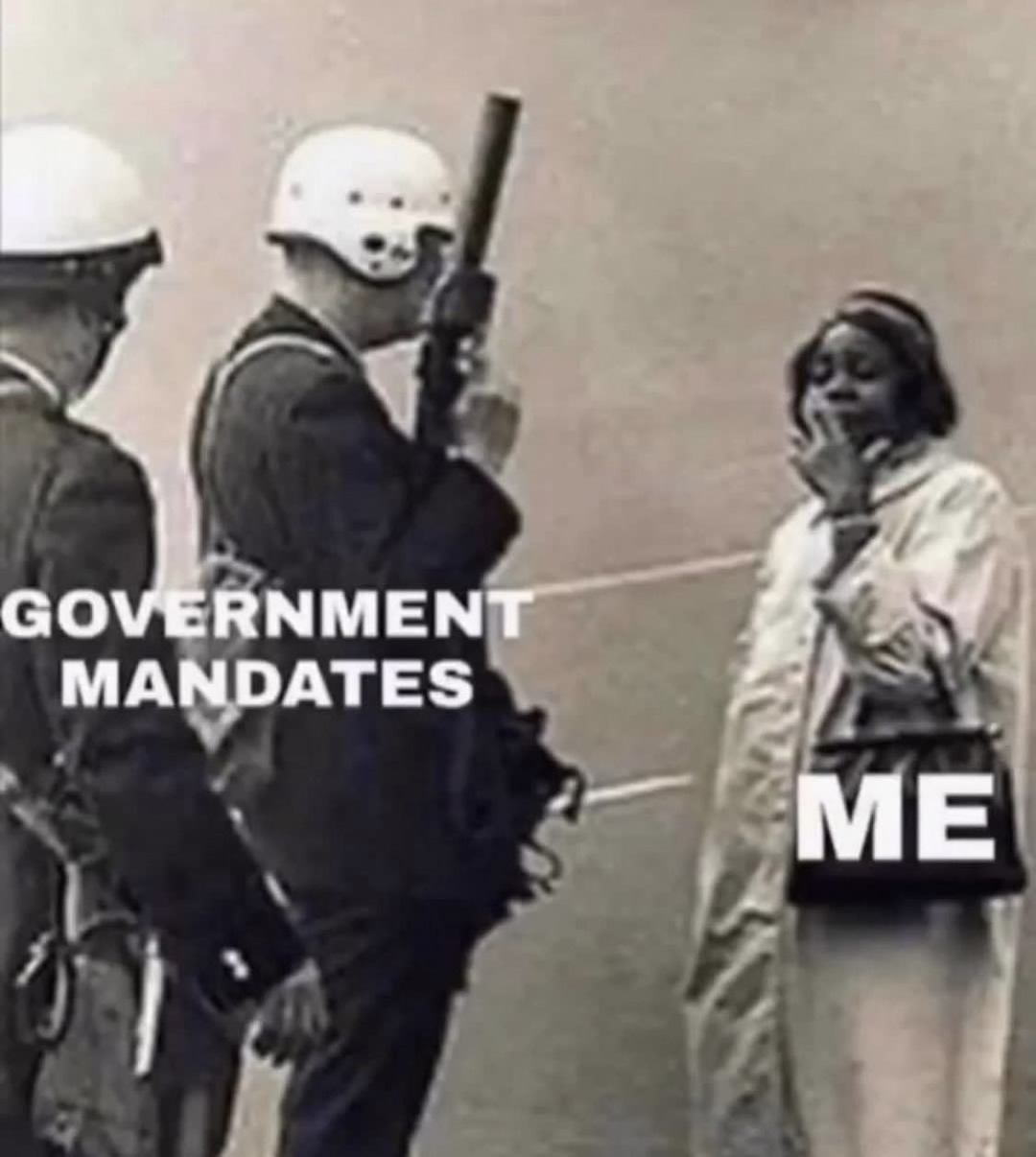 Civil disobedience - meme