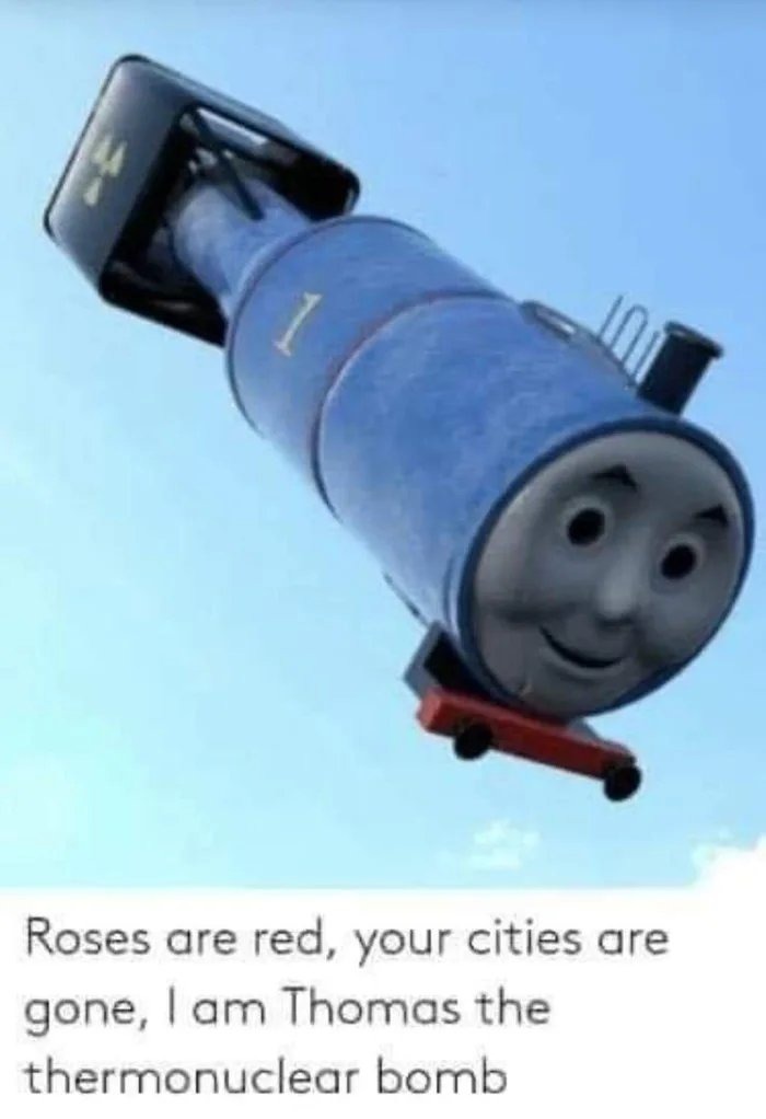 Thomas pays you a visit - meme
