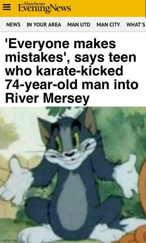 Everyone makes mistakes lol - meme