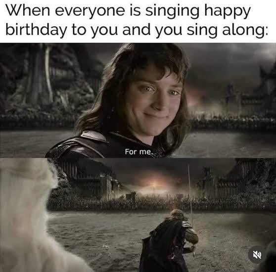 Happy birthday meme 2025