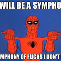 The symphony of spiderman