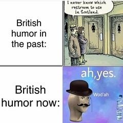 British humor - meme