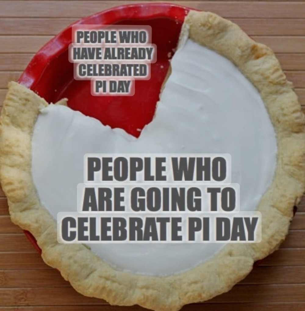 Happy pi day  - meme