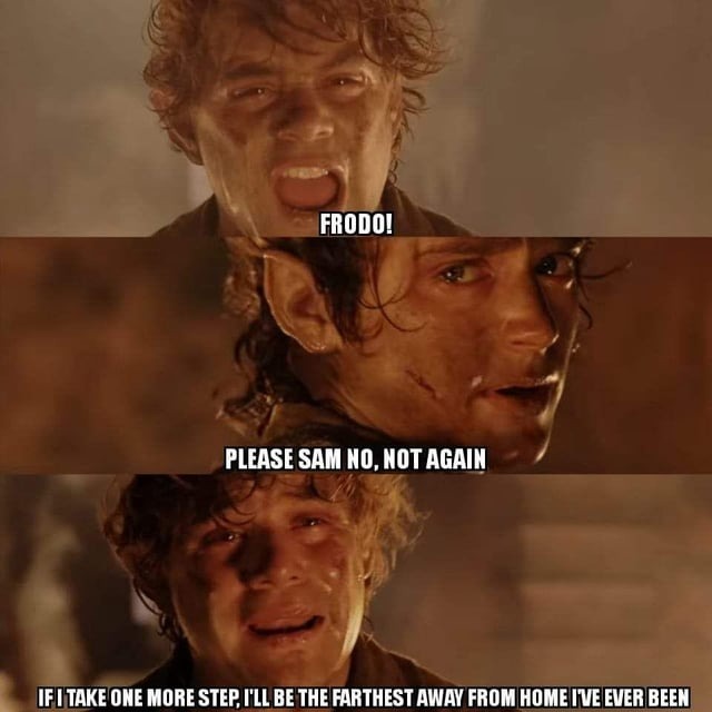 not again Sam - meme