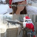Santa's got a lot of rounds to make.