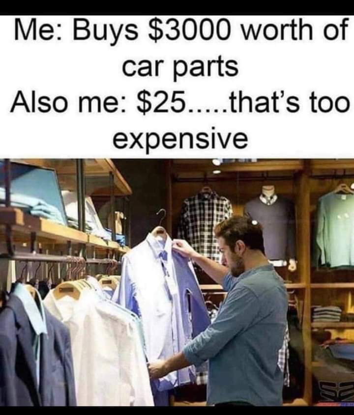 i refuse to pay more than 50 for pants - meme
