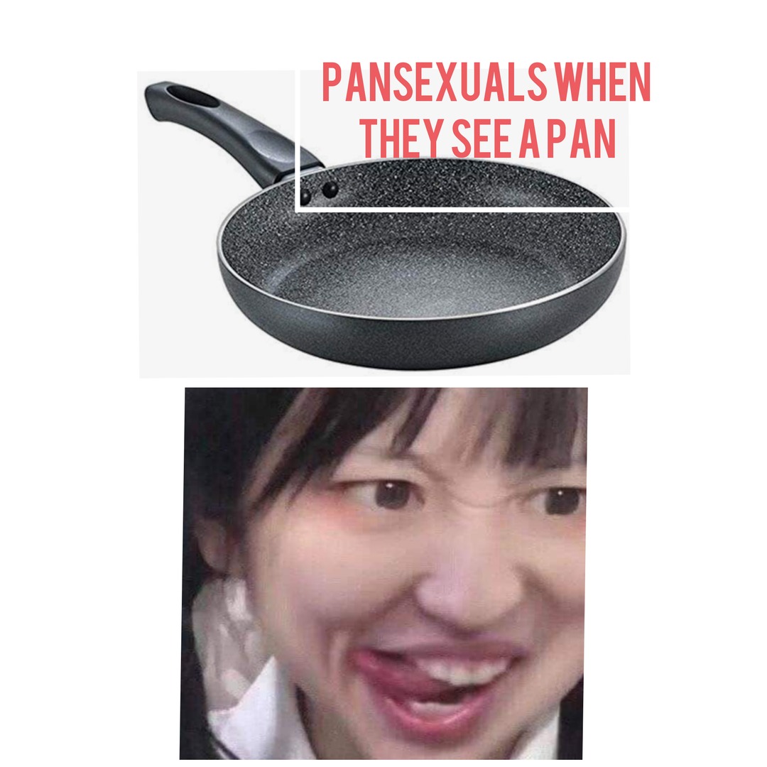 Horny pansexuals - meme