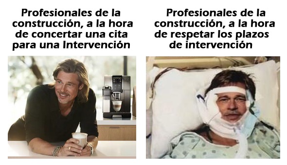 Profesionales de la construcción - meme