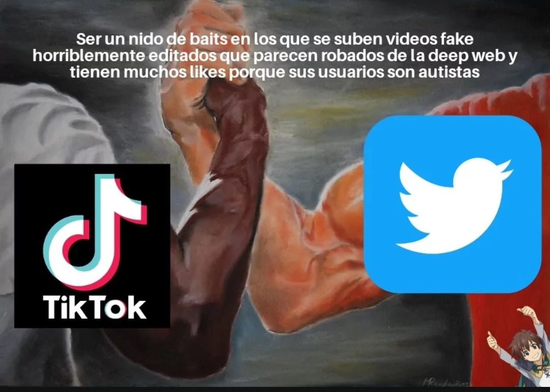 Con razón hay tanto trastorno, recién entré a tiktok y no podía creer las cosas que habían, encima la gente se lo cree y tienen likes - meme