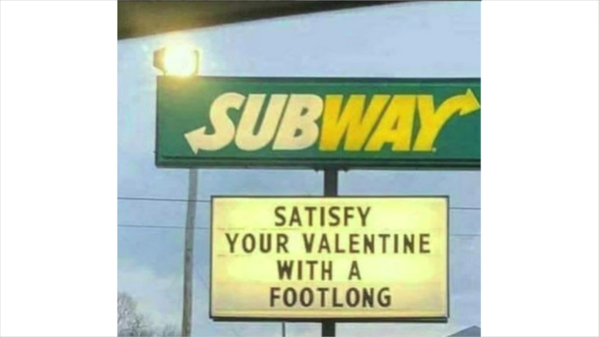 Subway....whats wrong with you?? - meme