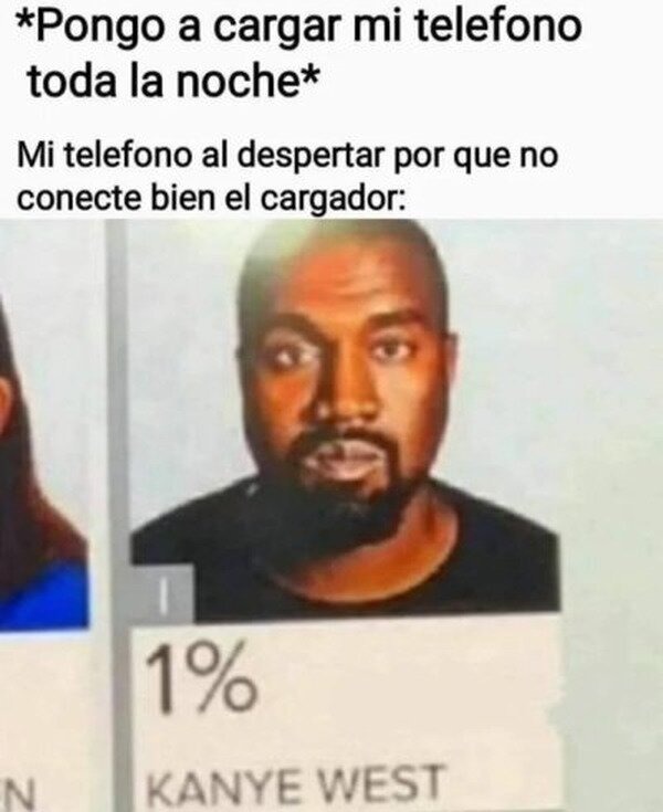 1% kanye west - meme