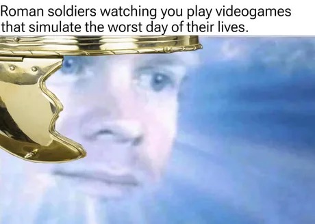 Roman video games - meme