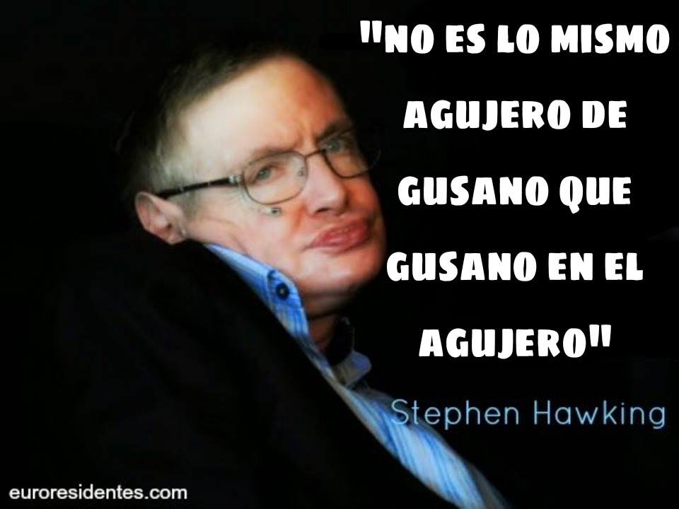 Mencionen frases de Stephen Hawking - meme