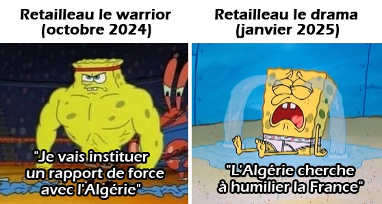 Retailleau le drama king - meme