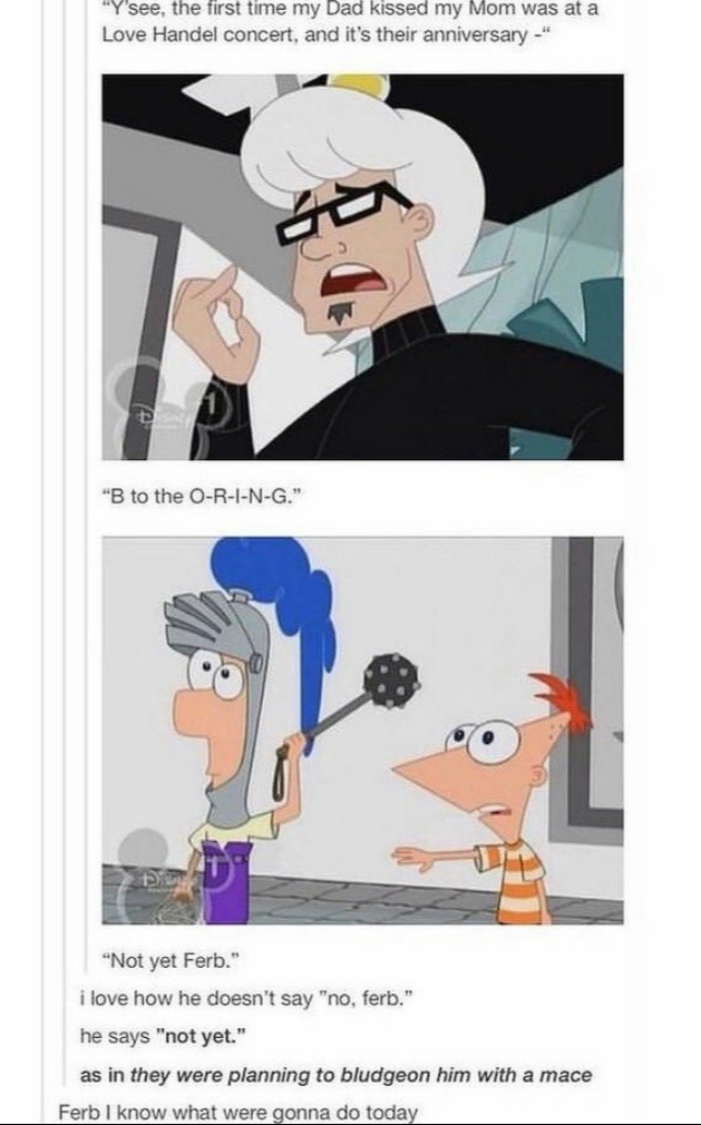 Phineas keeps his options open - meme