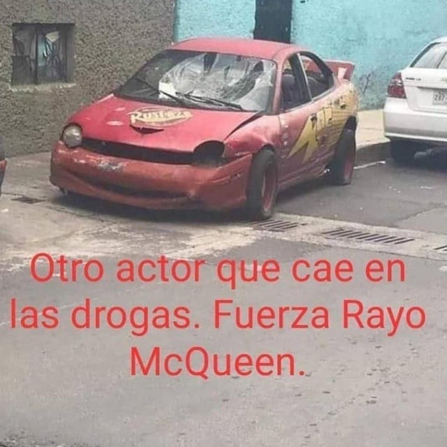Fuerza Rayo Mcqueen - meme