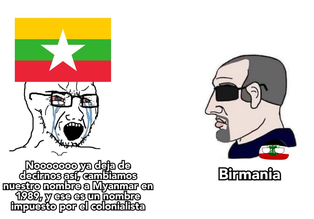 Birmania:chad: - meme