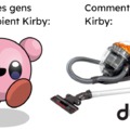 Kirby est un aspirateur à êtres vivants