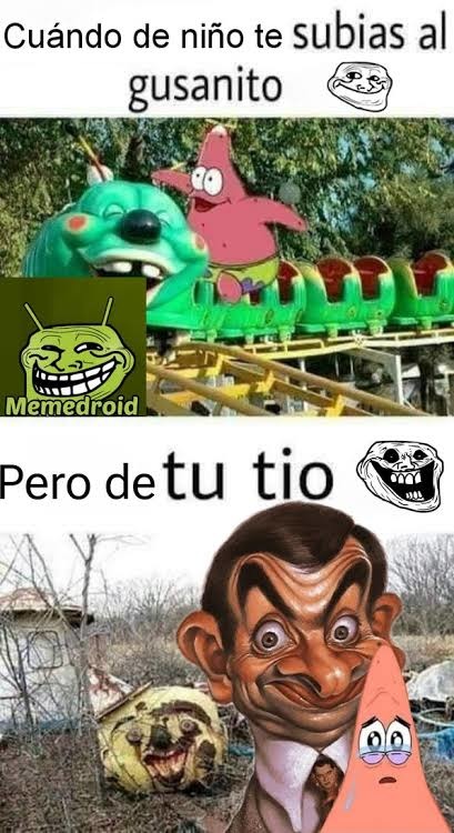 Me bean - meme