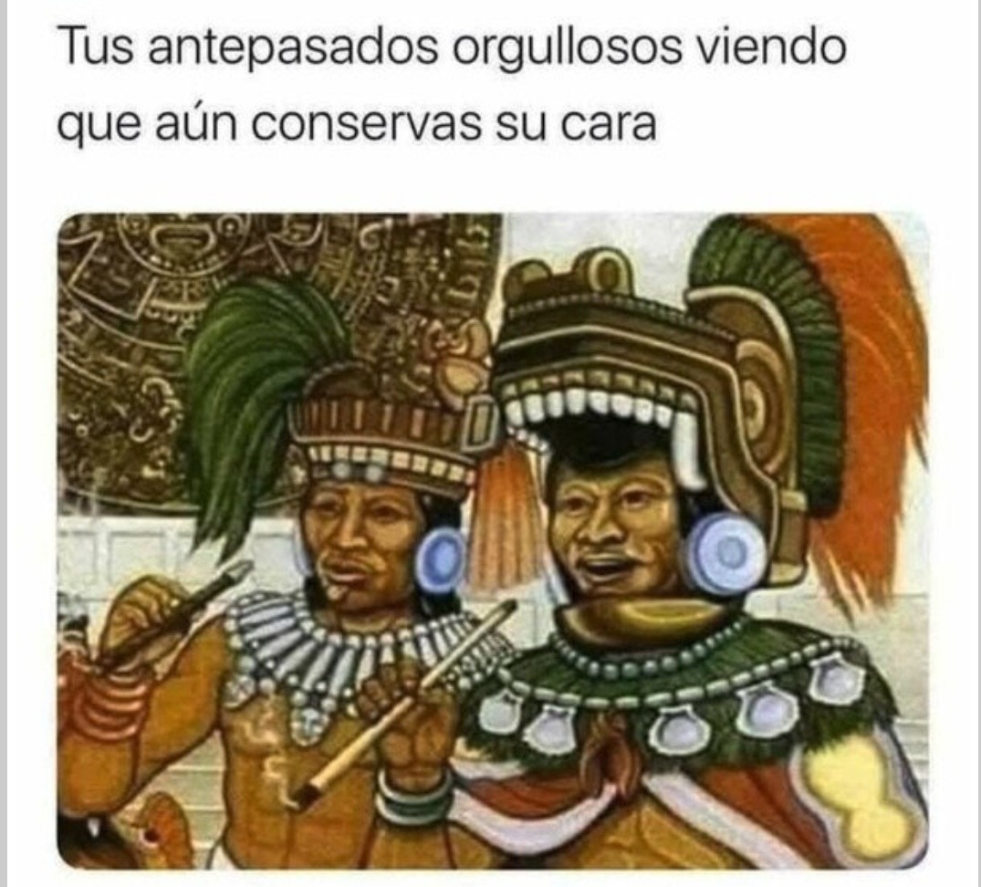 Tus antepasados orgullosos de que sigas con la misma cara desde el siglo XV - meme