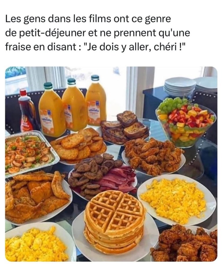 Petit-dej de film - meme
