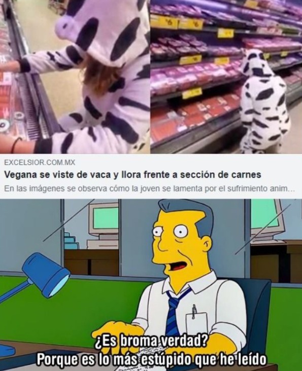 Veganos locos xD - meme