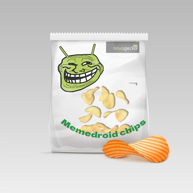 Memedroid chips (Classic Flavour)