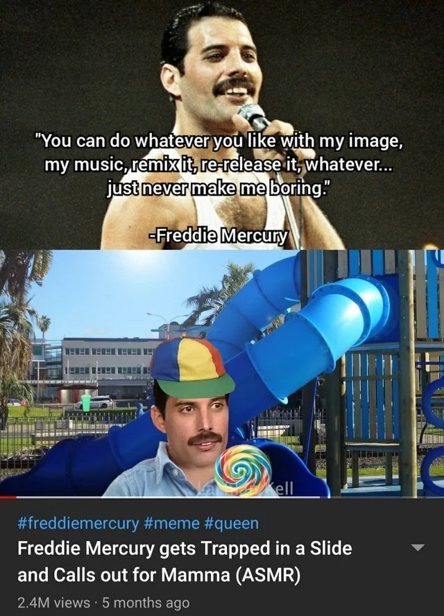 Based Freddie - meme