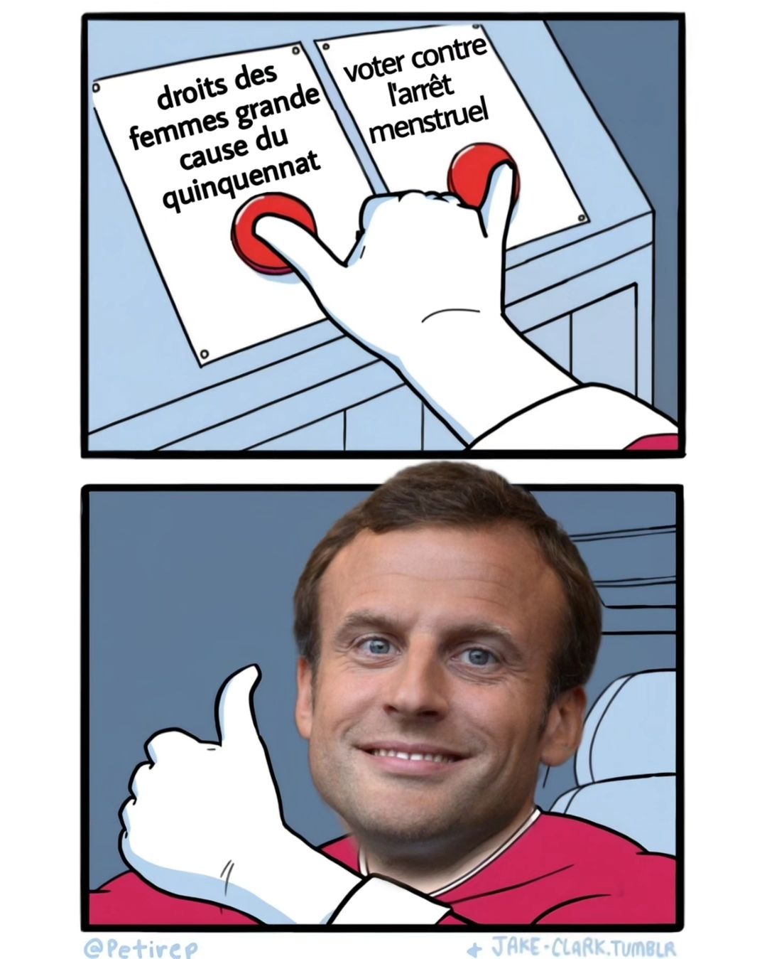 Macron meme