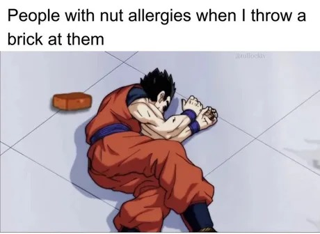 Nut allergie meme