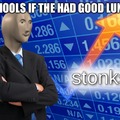 School lunch stonks