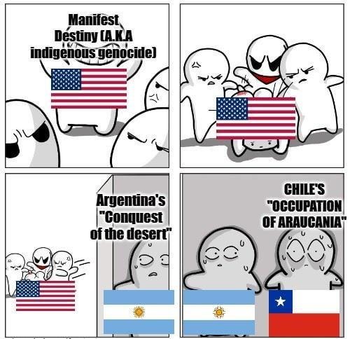 Manifest Destiny: colonizer DLC with zero chill - meme