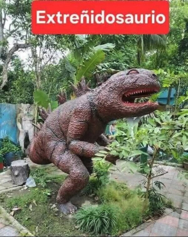 Cuando eres extreñidosaurio y ya ni el meme te salva