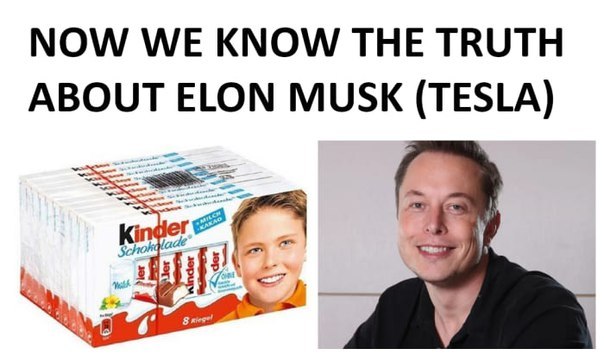 Elon musk is a reptile - meme