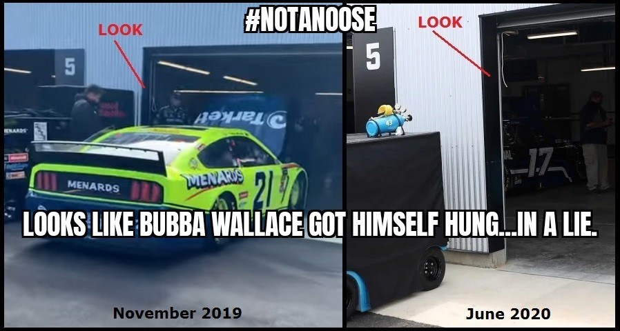 NASCAR noose news - meme