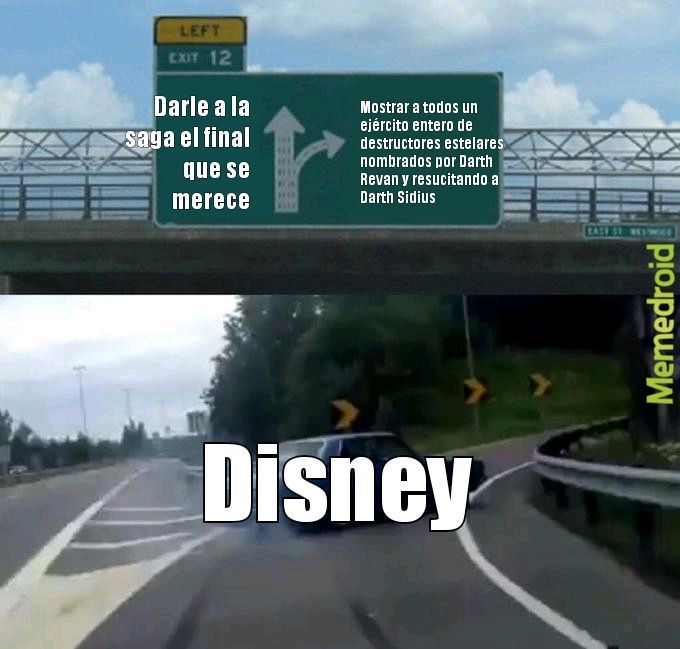 Disney a mi parecer la cagó con esa película - meme