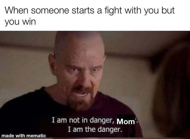 I am the Danger - meme