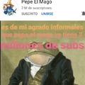 Pepe es un youtuber humilde