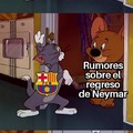 Neymar al Barsa?