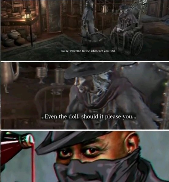 Bloodborne needs ported to pc - meme