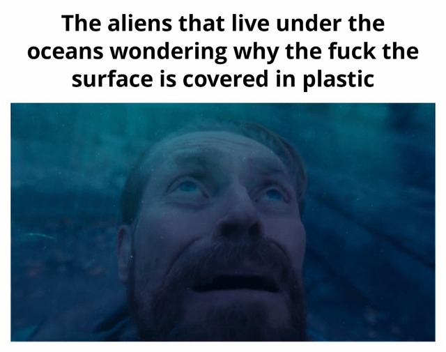 Under ocean aliens - meme