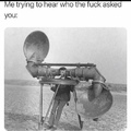 I can hear
