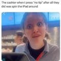 No tip?