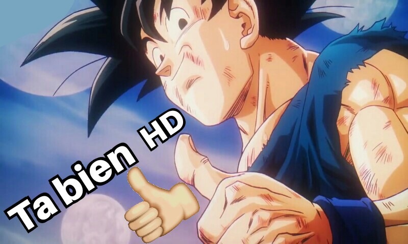 Al ver Dragon Ball Z en HD - meme