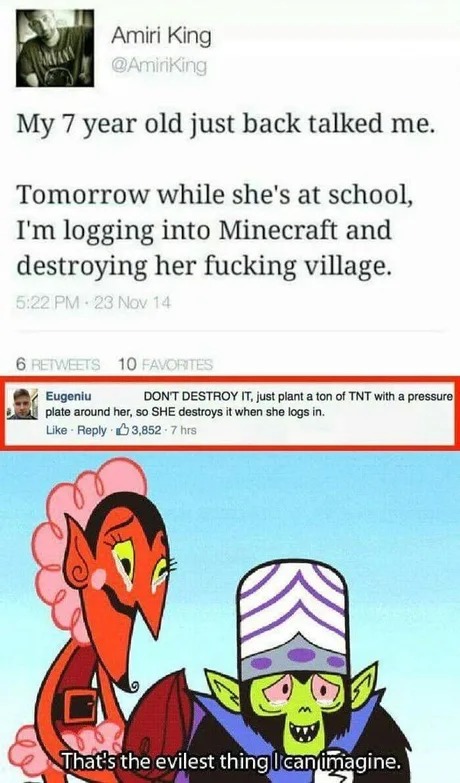 Evilest thing - meme
