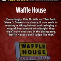 Waffle house is a good place when your drunk what is your go to