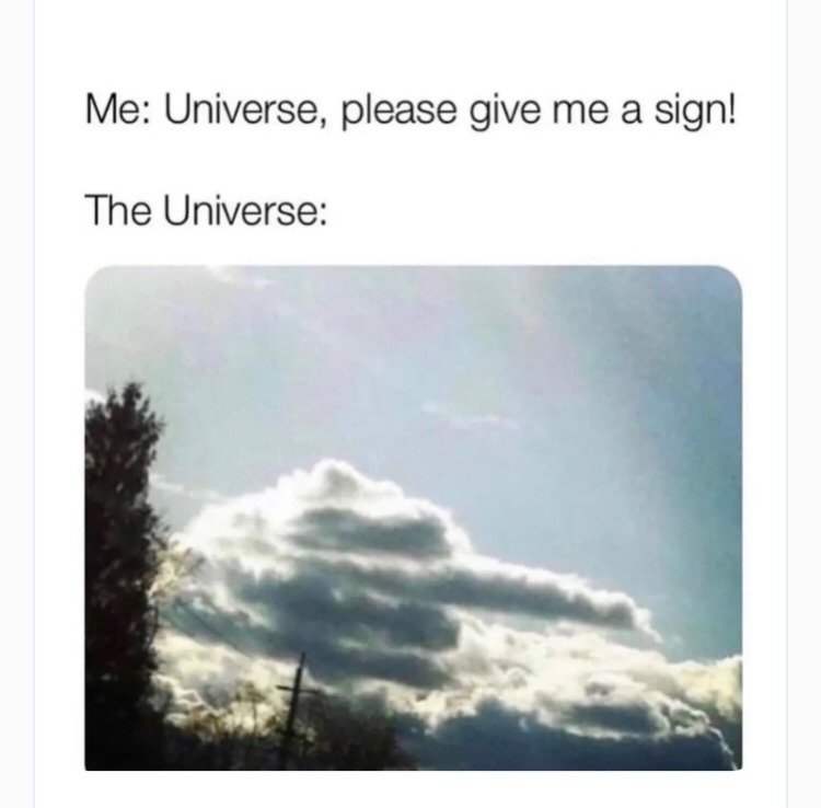 my universe: - meme