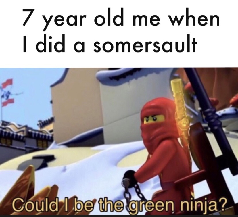 Green ninja - meme